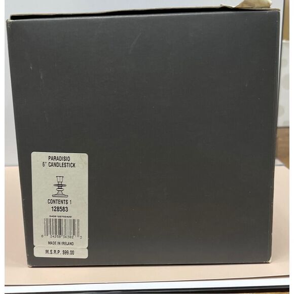 Waterford Paradisio Crystal Candlestick. - Picture 4 of 7